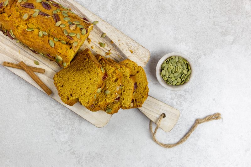 hạt bí ngô kết hợp vào bữa ăn