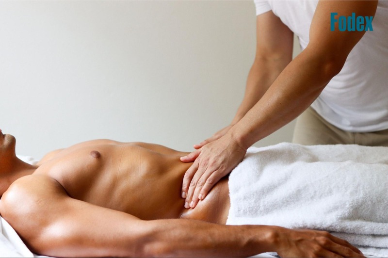 Massage vùng bụng để hỗ trợ cải thiện sỏi tuyến tiền liệt