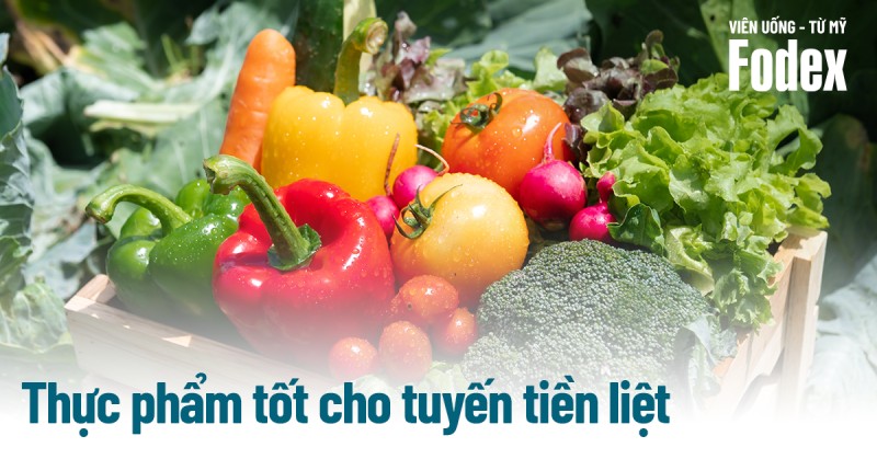 15 thực phẩm tốt cho tuyến tiền liệt nam giới nên ăn đều đặn